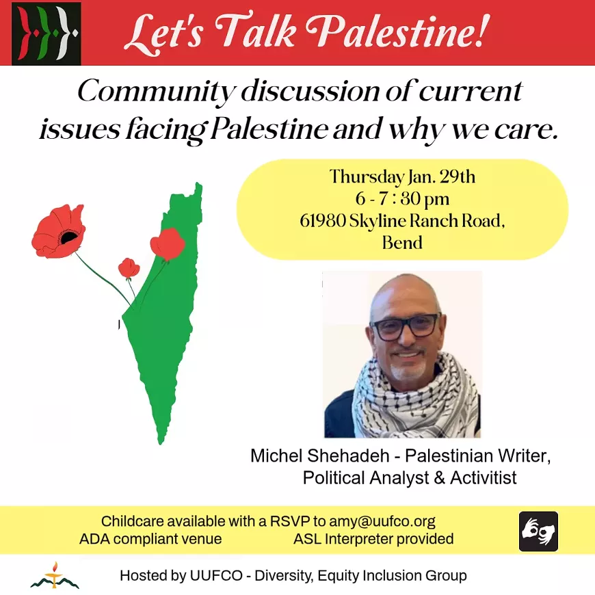 Let's Talk Palestine!