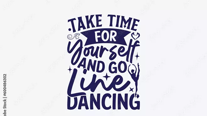 Image: Line Dance Lesson - All Levels