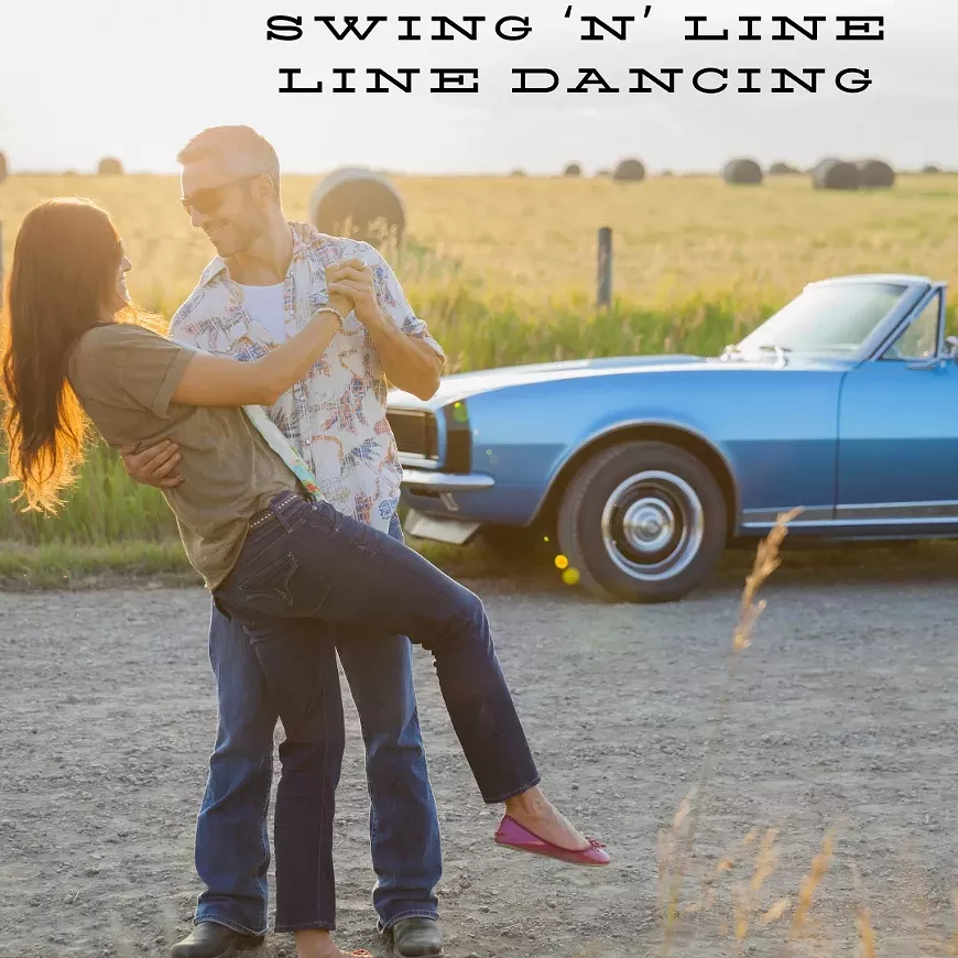 Swing 'N' Line instructing at Faith Hope & Charity Vineyards