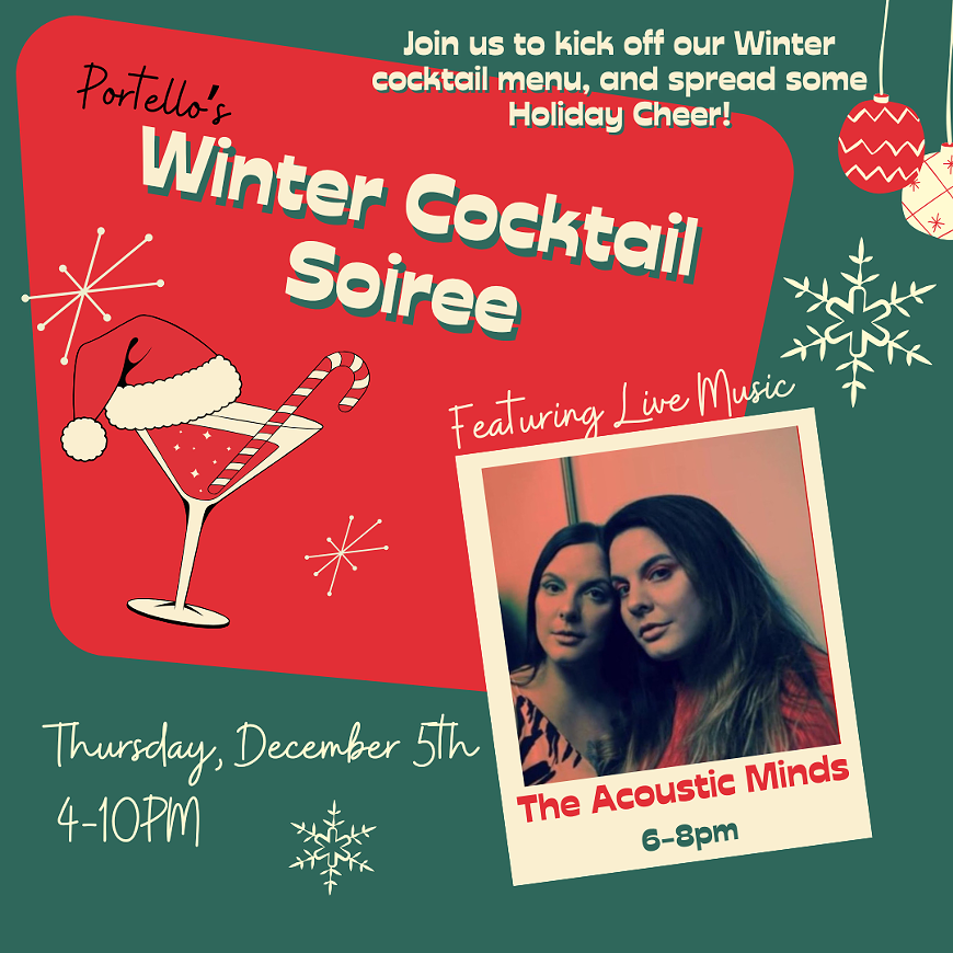 Live Music: Acoustic Minds @Portello Wine & Spirits