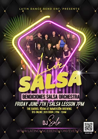 Image: LIVE SALSA MUSIC - LATIN DANCE PARTY
