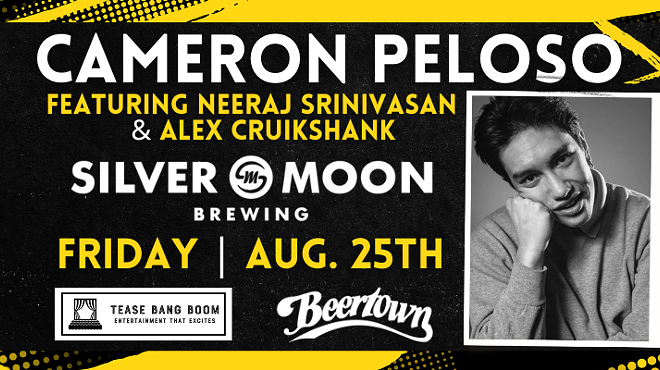 Image: Live Stand Up Comedy with Cameron Peloso