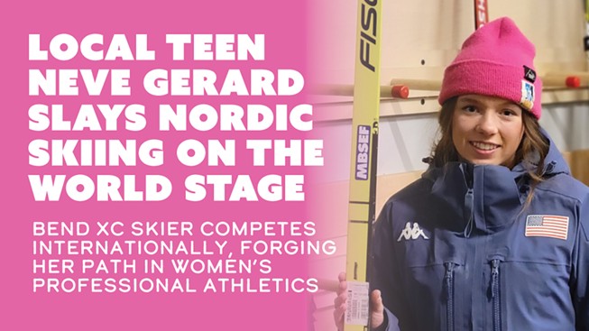 Local Teen Neve Gerard Slays Nordic Skiing on the World Stage