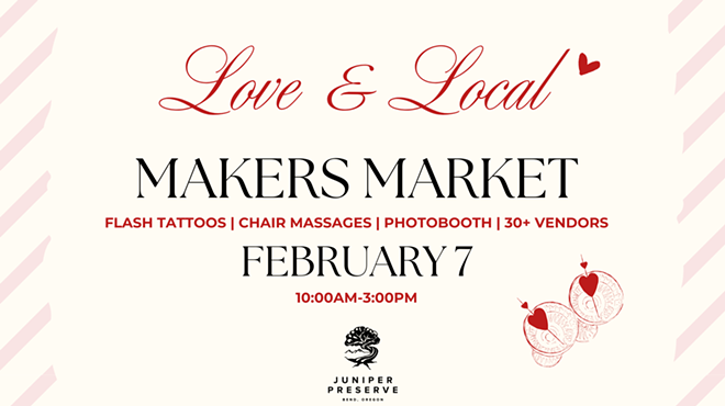 Image: Love & Local Makers Market at Juniper Preserve