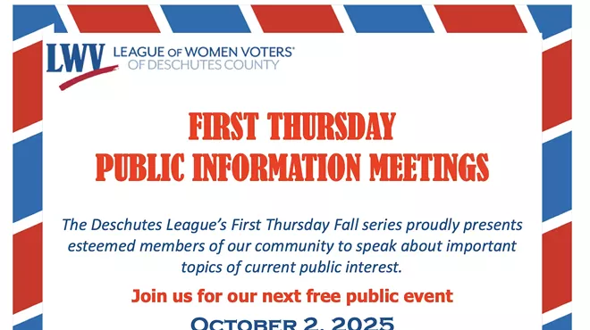 Image: LWV Deschutes Meeting
