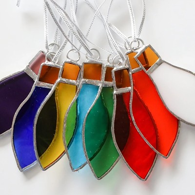 Make Stained Glass Holiday Ornaments