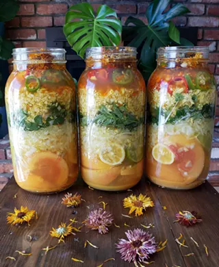 Image: Making Fire Cider with Dr. Ashley
