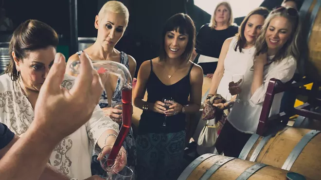 Image: Maragas Winery Barrel Tasting Weekend