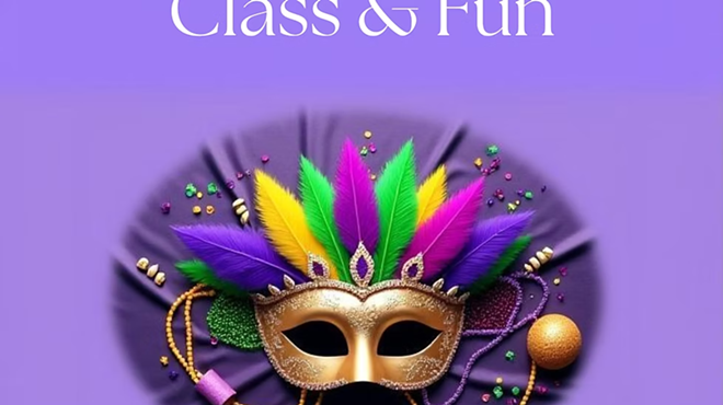 Image: Mardi Gras - Mask Decorating Class