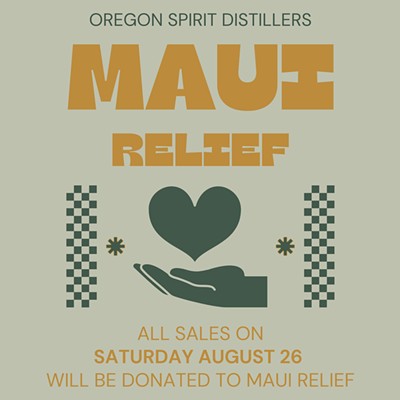 Maui Relief Fund Day at Oregon Spirit Distillers