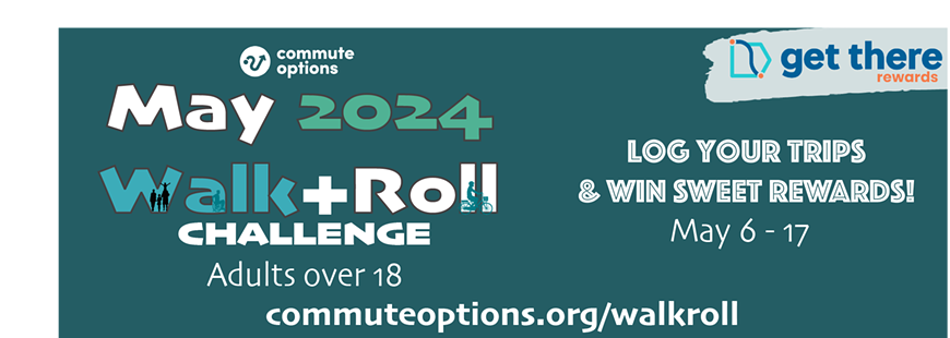 May 2024 Walk + Roll Challenge