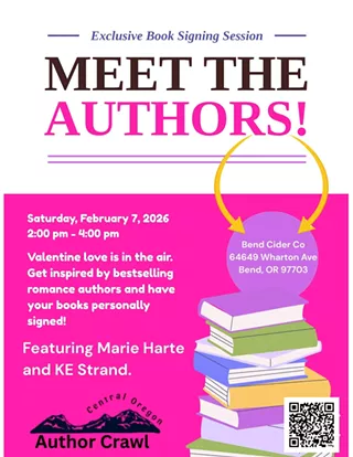 Image: Meet the Authors! Central Oregon Author Crawl
