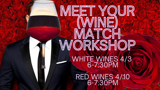 Image: Meet Your (Wine) Match Workshop: White Wines