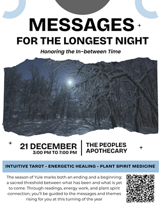 Image: Messages for the Longest Night: Honoring the In-Between Time