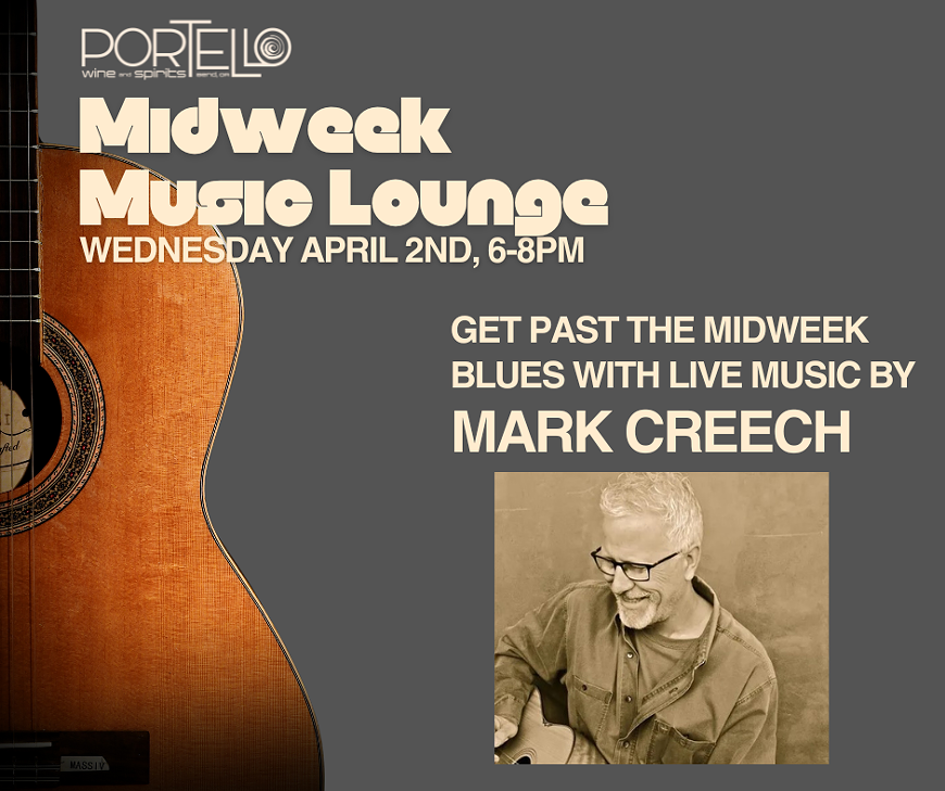 Midweek music lounge w/Mark Creech