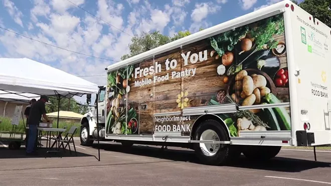 Image: Mobile Food Pantry Pop-Up