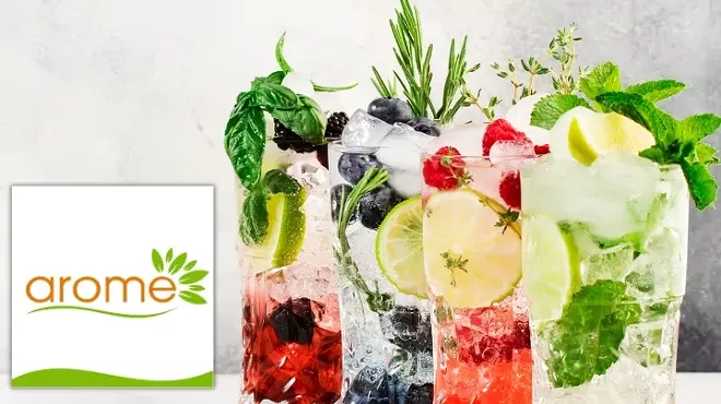 Image: Mocktails at Arome