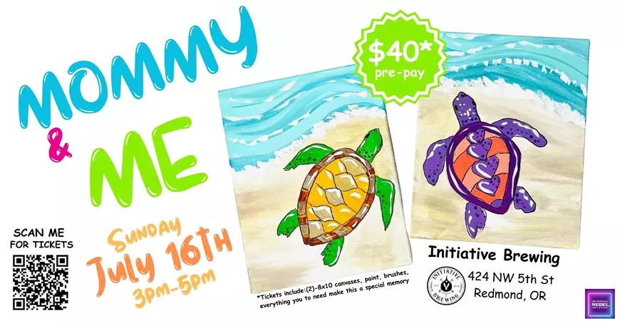 Mommy&Me Sea Turtles Paint Party