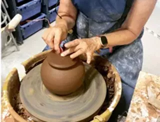 Image: Monday Morning Wheel Throwing with Yvonne - Five Weeks 10am-1pm