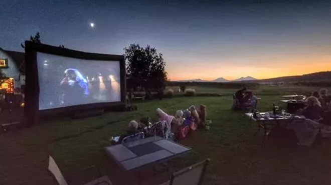 Image: Movie Night at Faith Hope & Charity Vineyards with Your Dog
