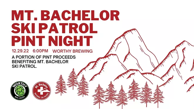 Image: Mt. Bachelor Ski Patrol Pint Night