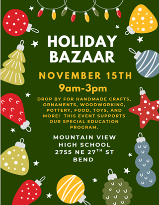 Image: MVHS Holiday Bazaar