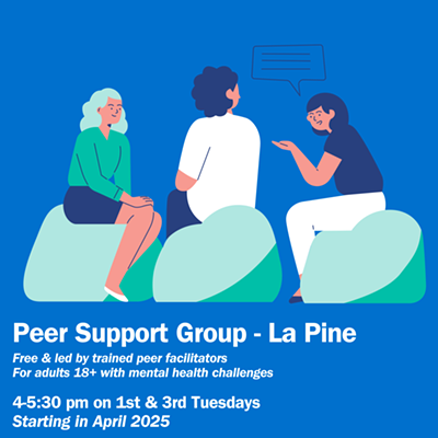 Image: NAMI Mental Health Peer Support Group: La Pine