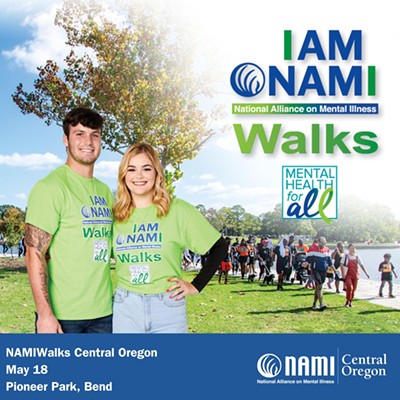 NAMI Walks Central Oregon mental health awareness walk