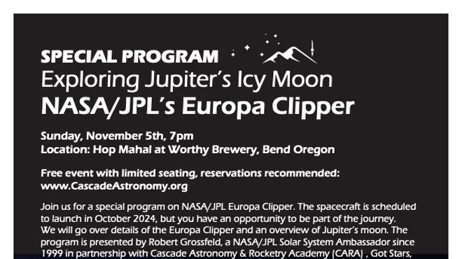 NASA/JPL  Europa Clipper- Exploring Jupiter's Icy Moon