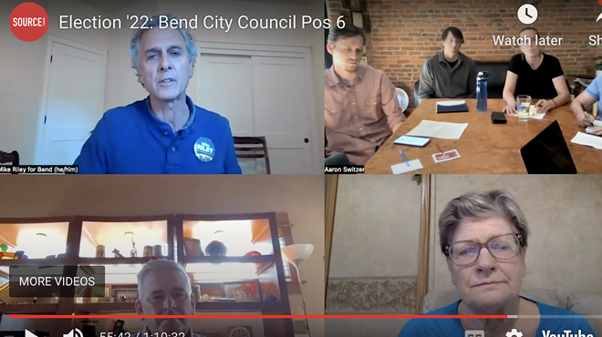 ▶ WATCH: Bend City Council Pos 6 - Mike Riley, Julia Brown and Rick Johns