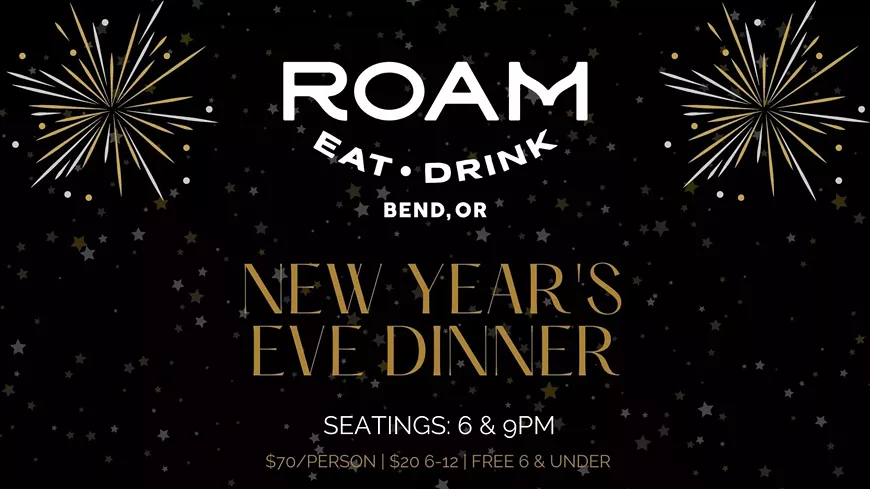 Join for New Year's at Roam!