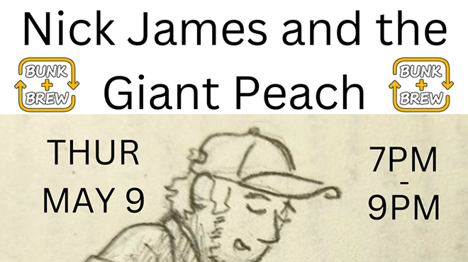 Image: Nick James and the Giant Peach