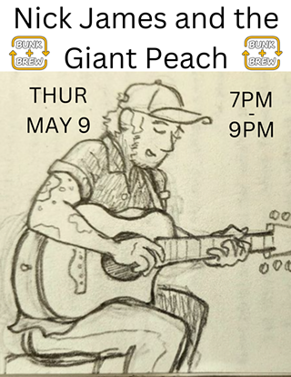Image: Nick James and the Giant Peach