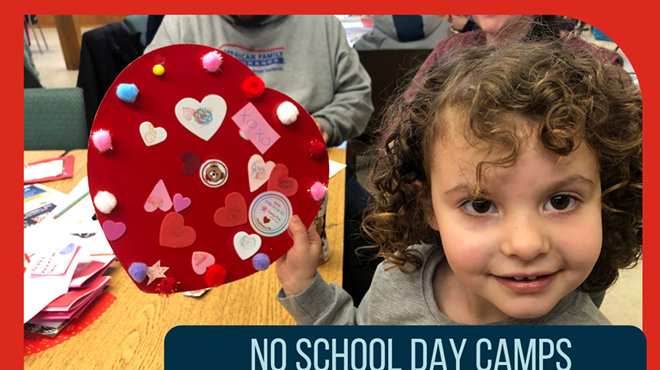 Image: No School Day Camp: MLK Jr. National Day of Service, Honoring U.S. Vets with Valentines