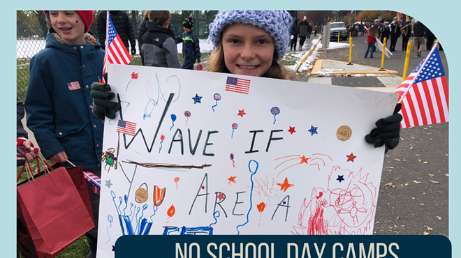 Image: No School Day Camp: Veterans Day, Camp Fire Citizens!