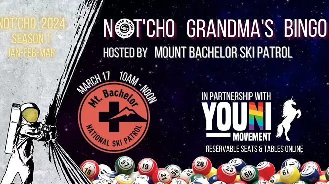 Image: Not'cho Grandma's BINGO for Ski Patrol