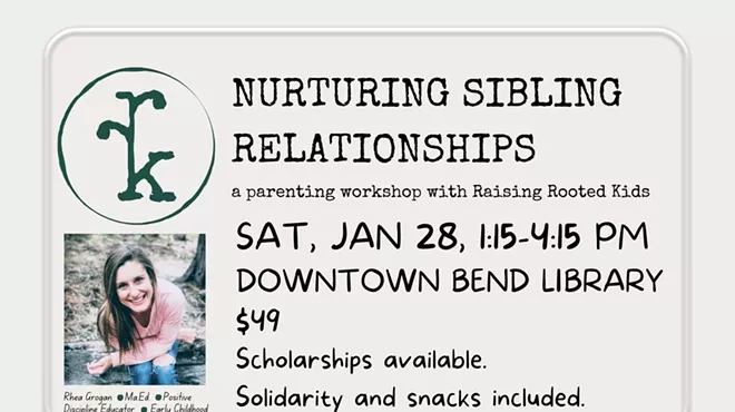 Image: Nurturing Sibling Relationships: A Parenting Workshop by Raising Rooted Kids
