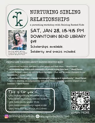 Image: Nurturing Sibling Relationships: A Parenting Workshop by Raising Rooted Kids