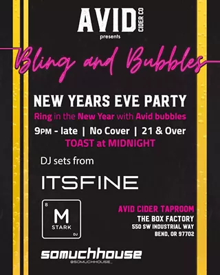 Image: NYE Bling and Bubbles