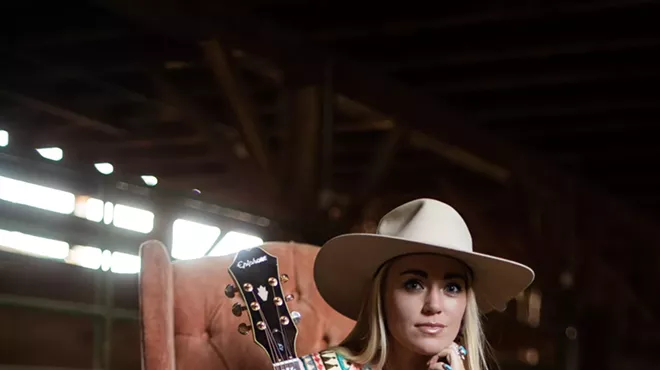 Image: Olivia Harms at Bledsoe Family Winery