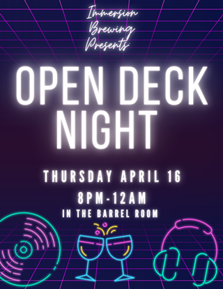 Image: Open Deck Night
