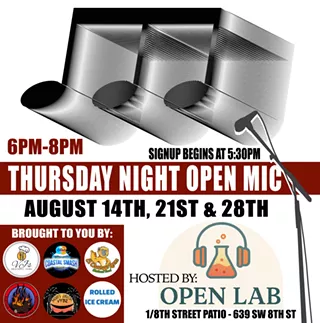 Image: Open Mic Night with Open Lab