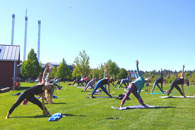OUTDOOR YOGA EVENT FOR RACIAL JUSTICE