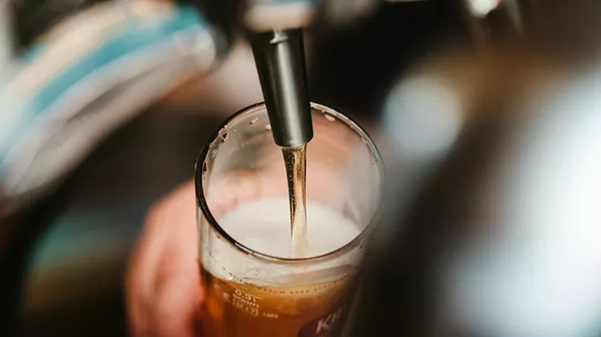 Image: Paint and Sip at Bevel Craft Brewing