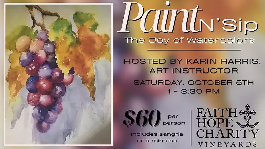 Paint & Sip with Karin Harris