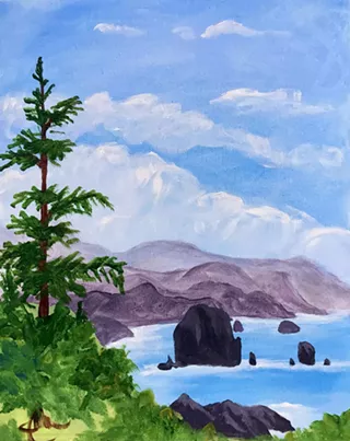 Image: Paint Night at Silver Moon Brewing!!
