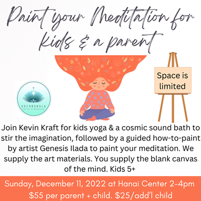 Paint Your Meditation for Kids & Parent