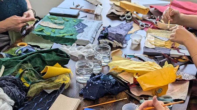 Image: Painting in Fiber