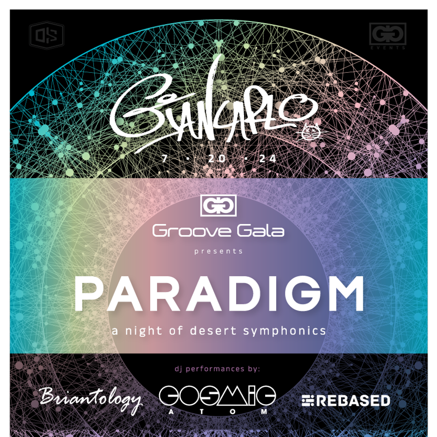 DJ performances by Giancarlo, Cosmic Atom, Briantology & Rebased