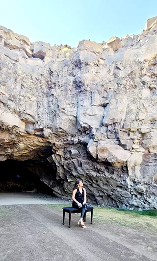 Image: Piano Flow Cave Concert